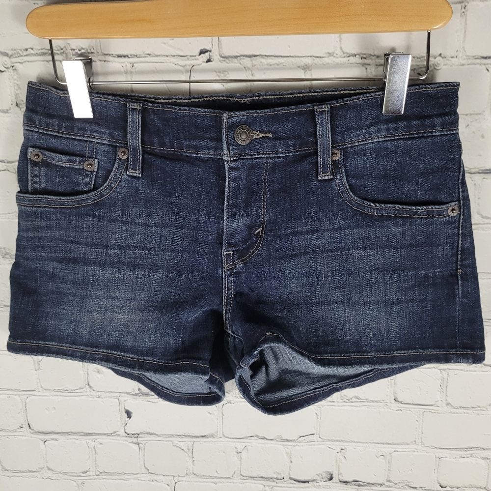 LEVI'S | stretch denim jean shorts